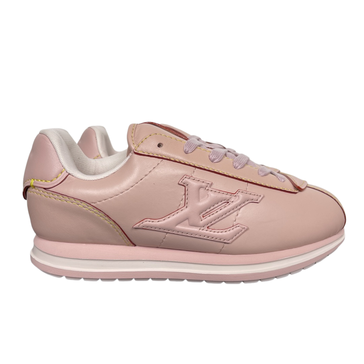 Louis Vuitton LV ButterSoft 1AIKGW Vieux Rose Pink Sneakers