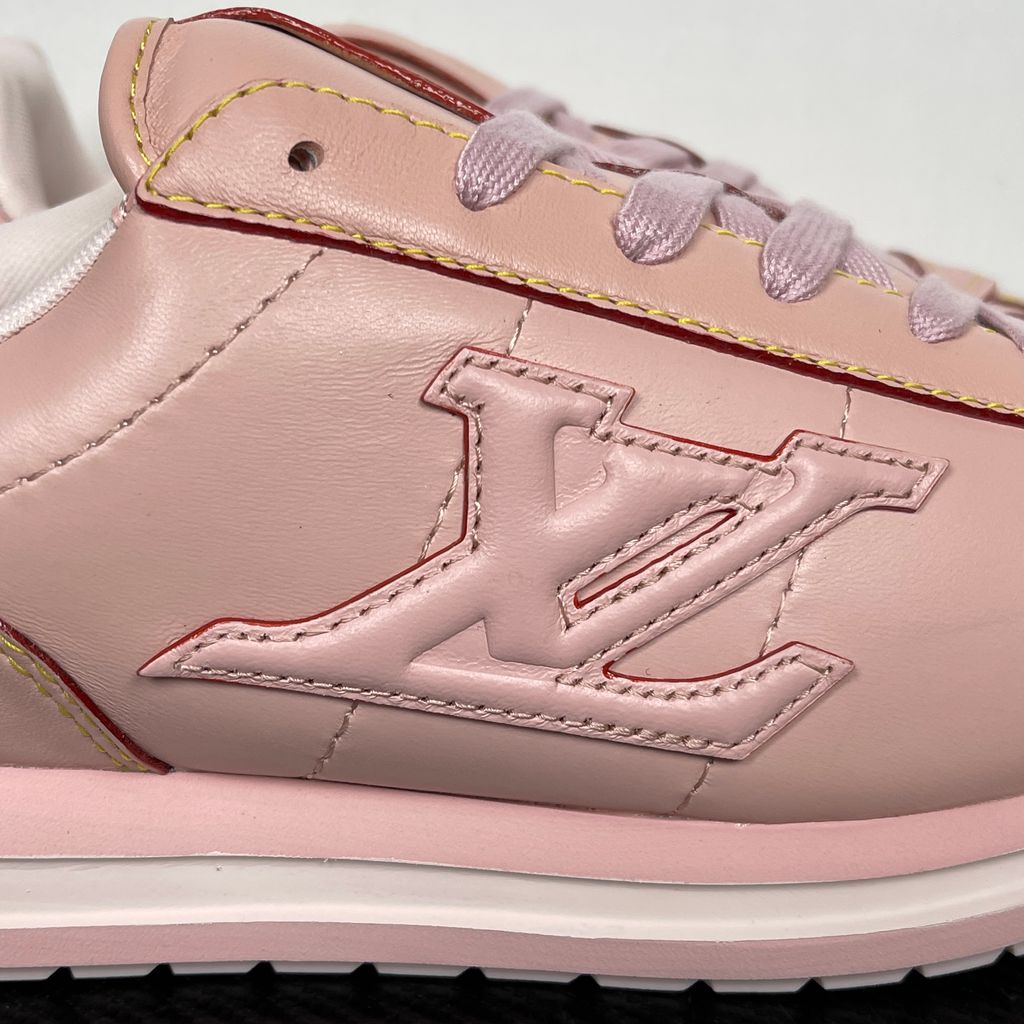 Louis Vuitton LV ButterSoft 1AIKGW Vieux Rose Pink Sneakers
