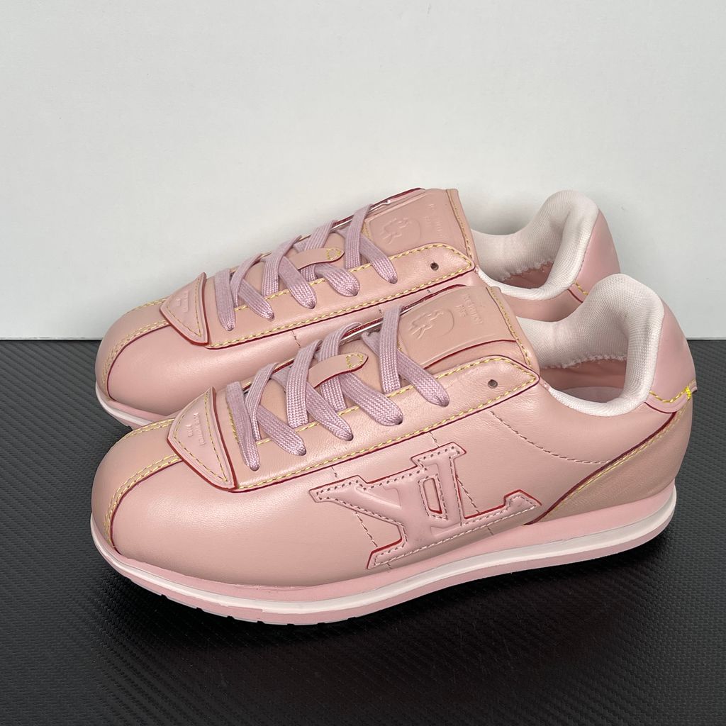 Louis Vuitton LV ButterSoft 1AIKGW Vieux Rose Pink Sneakers