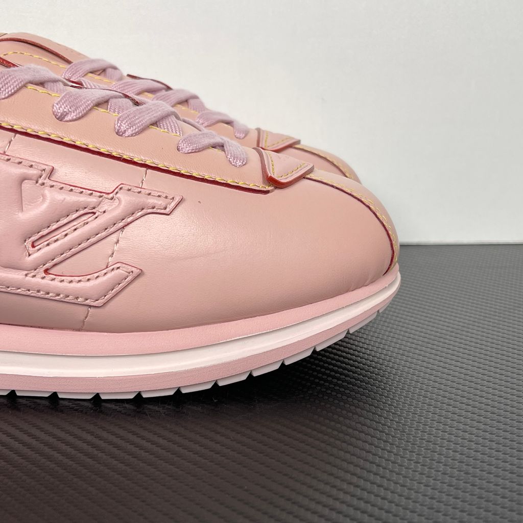 Louis Vuitton LV ButterSoft 1AIKGW Vieux Rose Pink Sneakers