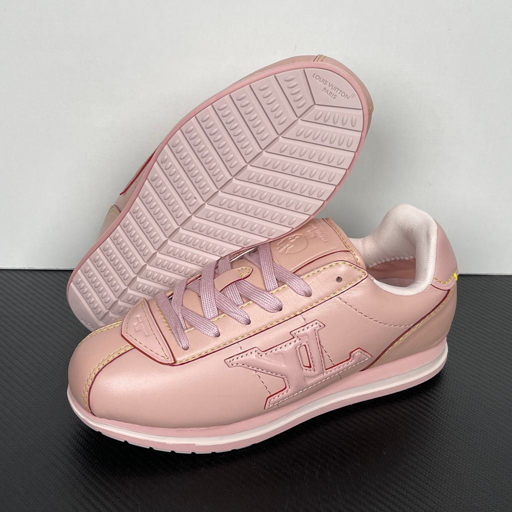 Louis Vuitton LV ButterSoft 1AIKGW Vieux Rose Pink Sneakers