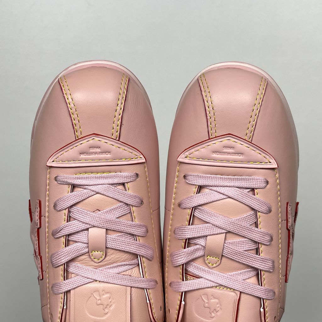Louis Vuitton LV ButterSoft 1AIKGW Vieux Rose Pink Sneakers