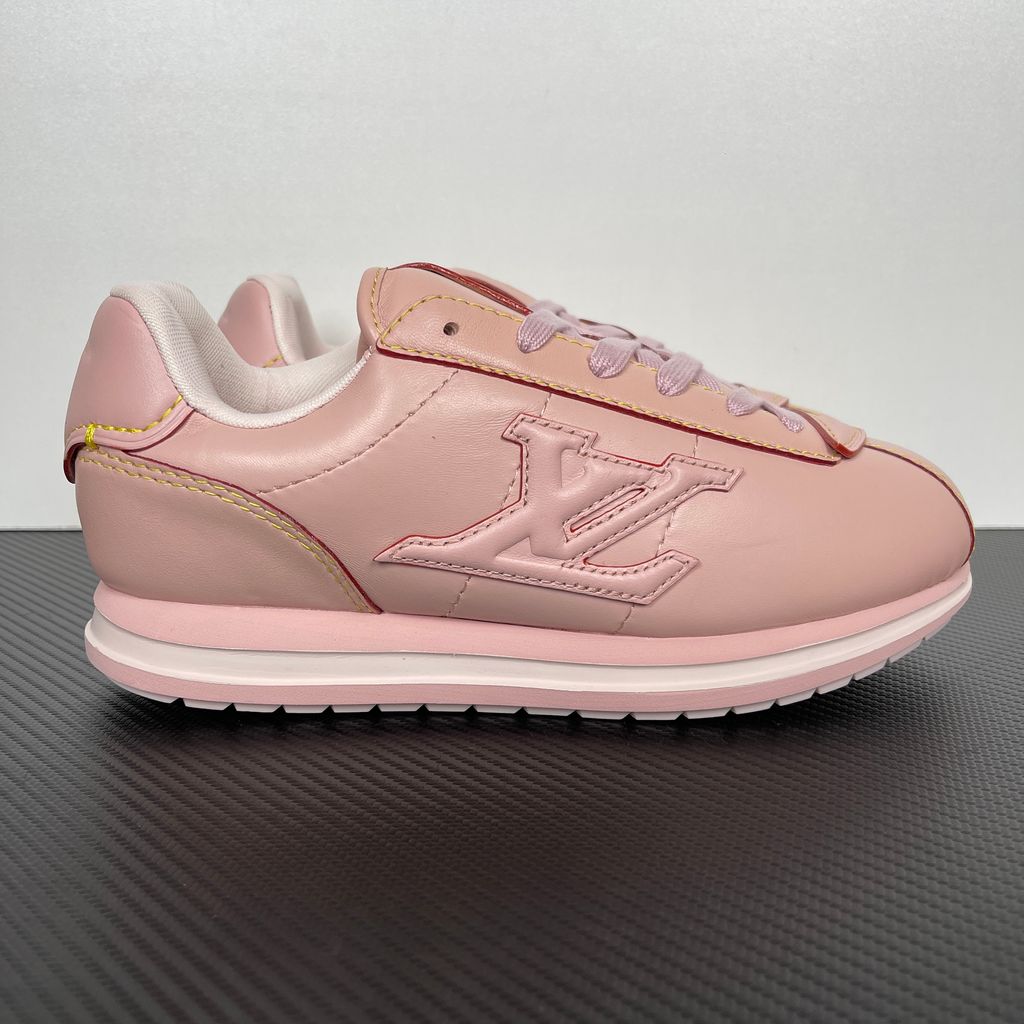 Louis Vuitton LV ButterSoft 1AIKGW Vieux Rose Pink Sneakers