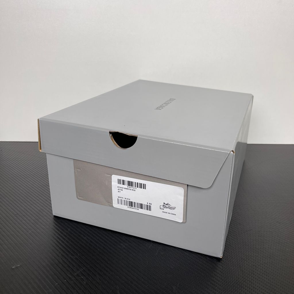 Balenciaga Jet 872642WMRTN9010 White Black Sneakers