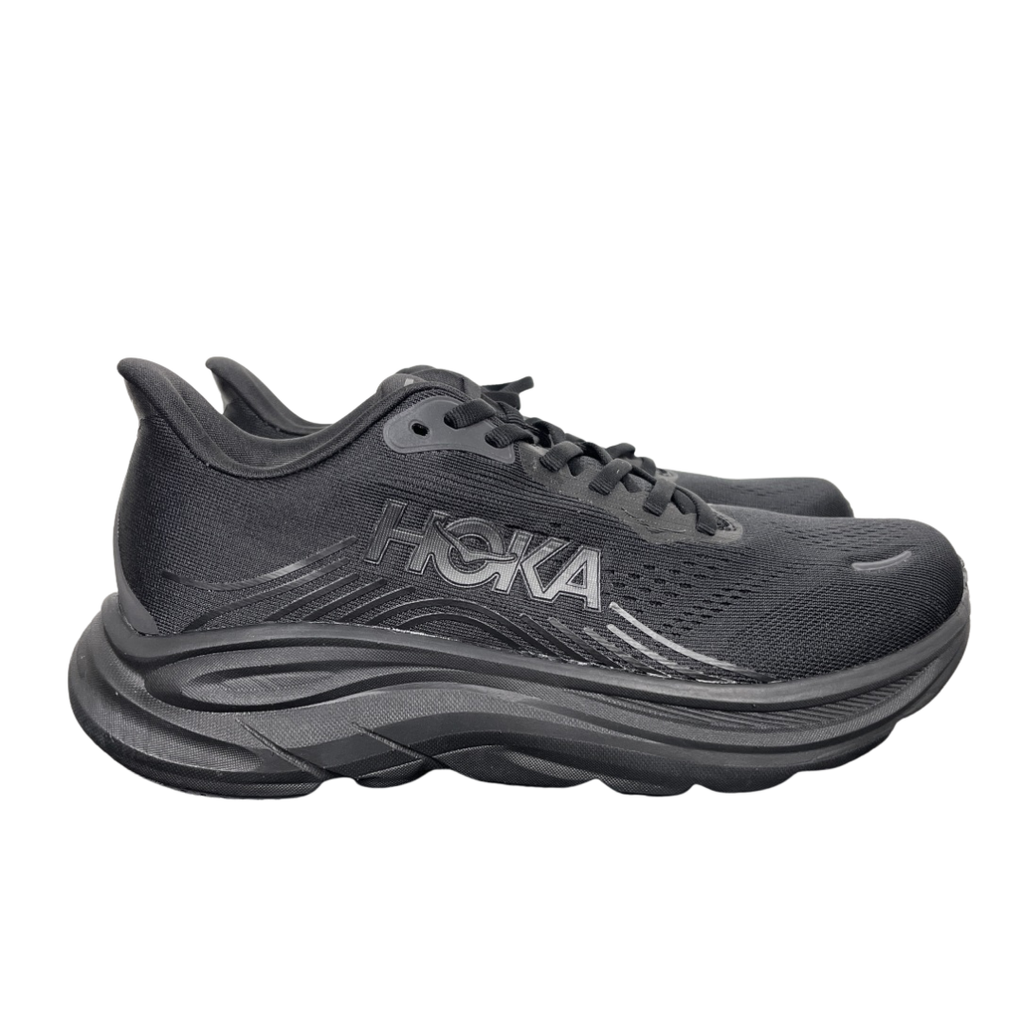 HOKA Clifton 11 1176572-BBLC Black Black Men's Shoes