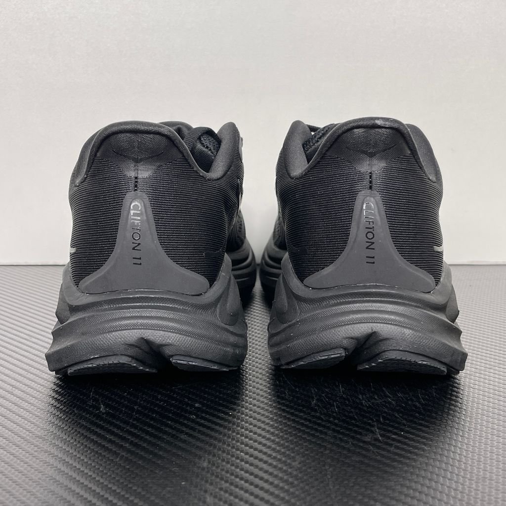 HOKA Clifton 11 1176572-BBLC Black Black Men's Shoes