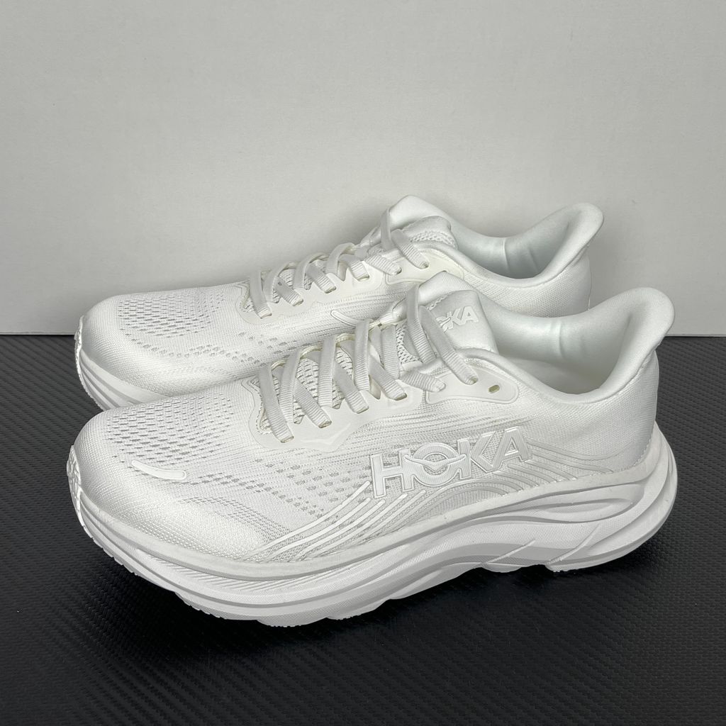 HOKA Clifton 11 1176573-WWH White White Women's Shoes