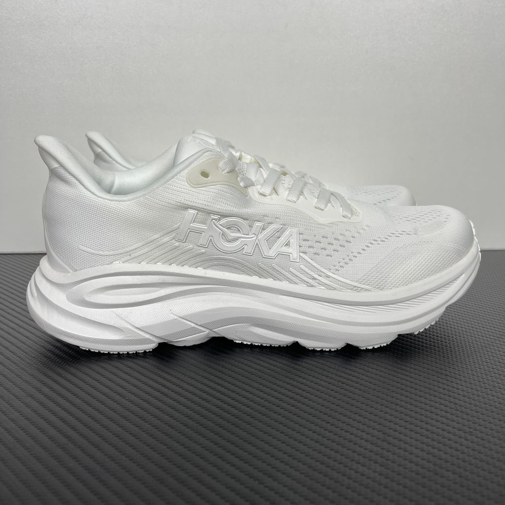 HOKA Clifton 11 1176573-WWH White White Women's Shoes