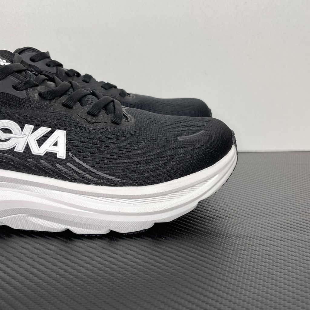 HOKA Clifton 11 1176572-BWHT Black White Men's Shoes