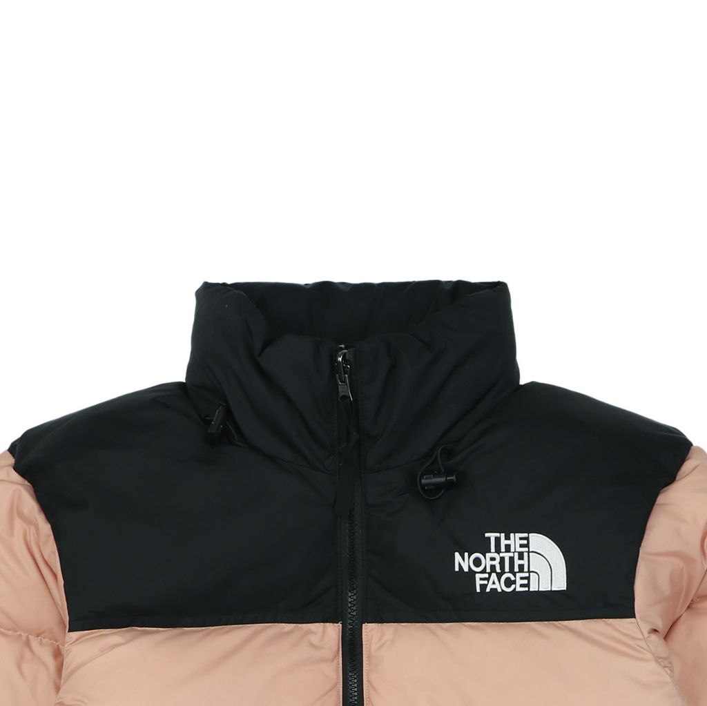 The North Face 1996 700 fill down jacket pink 40D nylon water repellent wind resistant puffer 350g down fill YKK zipper sizes XS-XXL