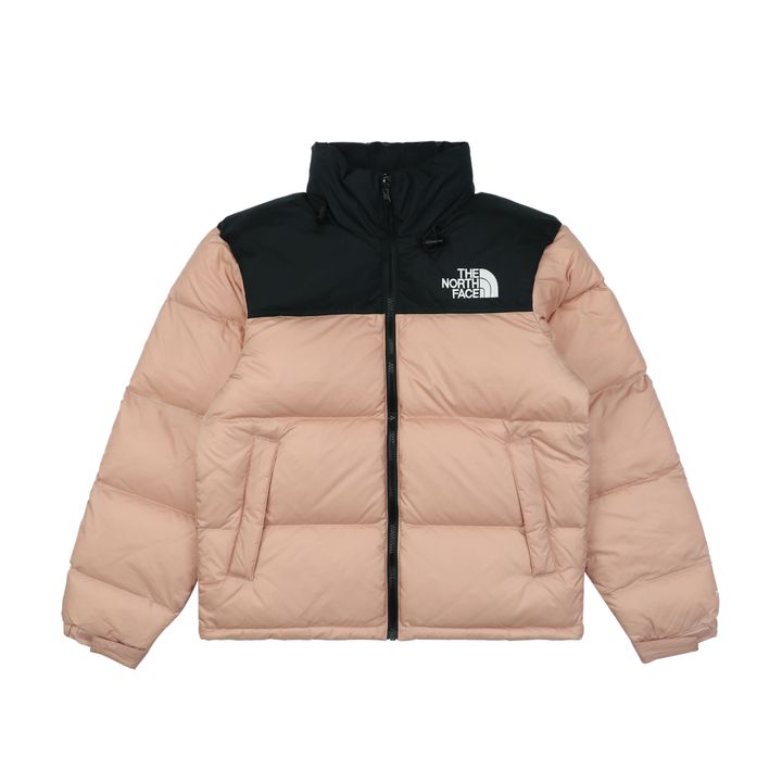 The North Face 1996 700 fill down jacket pink 40D nylon water repellent wind resistant puffer 350g down fill YKK zipper sizes XS-XXL
