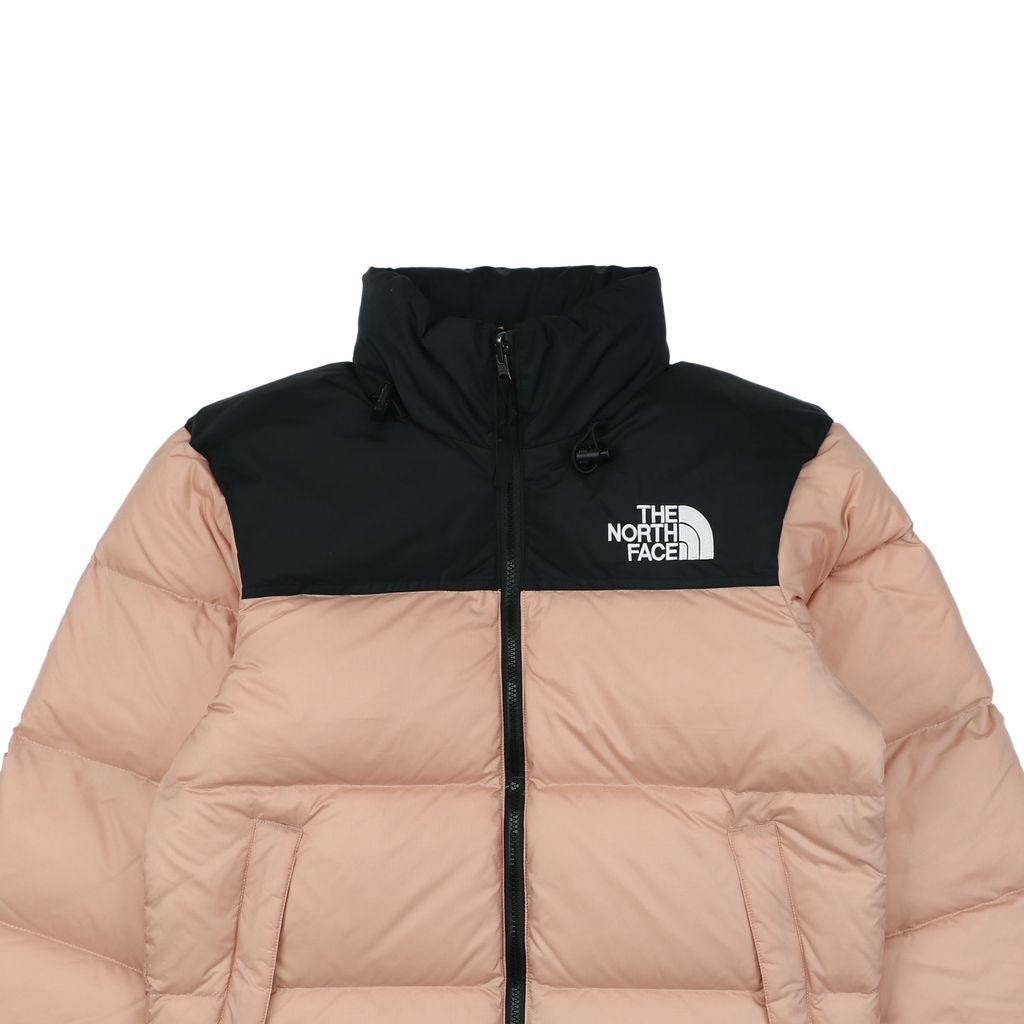 The North Face 1996 700 fill down jacket pink 40D nylon water repellent wind resistant puffer 350g down fill YKK zipper sizes XS-XXL