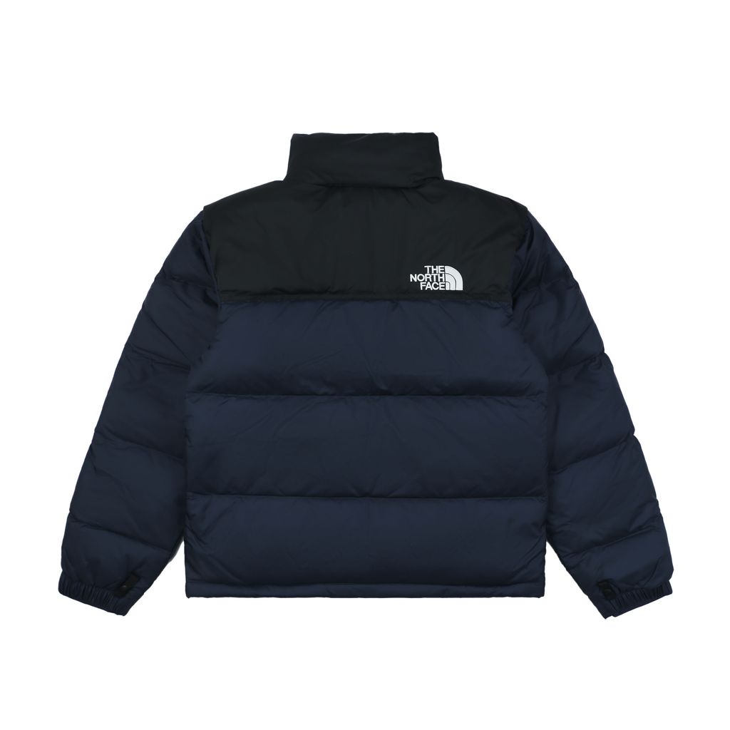 The North Face 1996 700 fill down jacket navy 40D nylon water repellent wind resistant puffer 350g down fill YKK zipper sizes XS-XXL