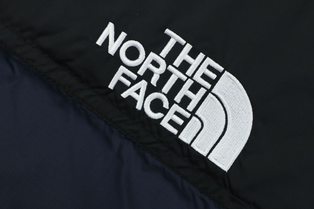 The North Face 1996 700 fill down jacket navy 40D nylon water repellent wind resistant puffer 350g down fill YKK zipper sizes XS-XXL