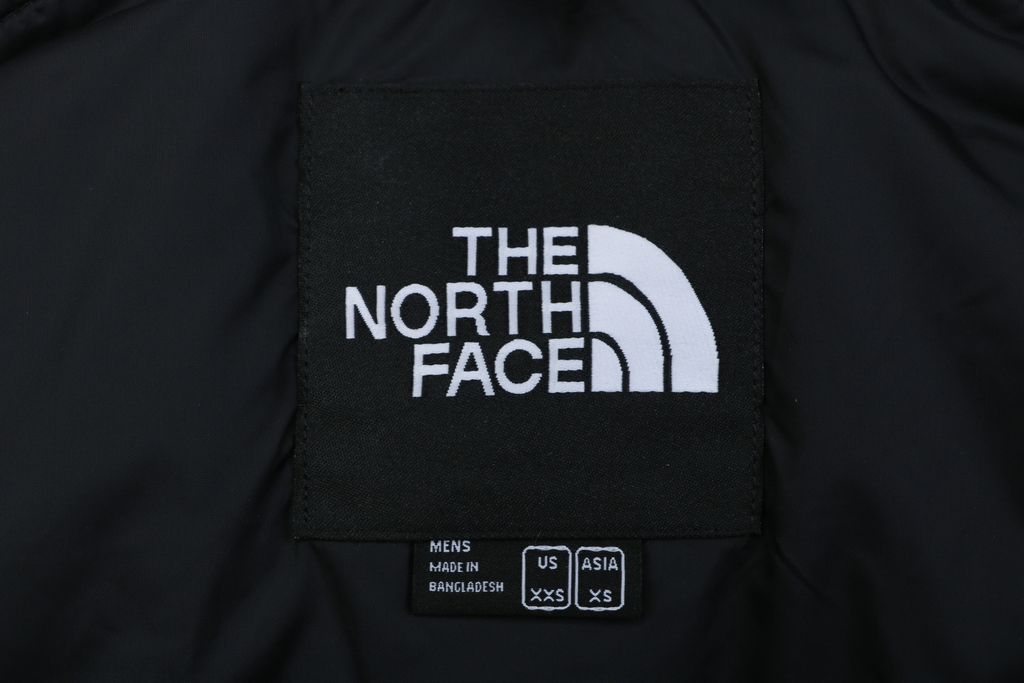 The North Face 1996 700 fill down jacket orange 40D nylon water repellent wind resistant puffer 350g down fill YKK zipper sizes XS-XXL