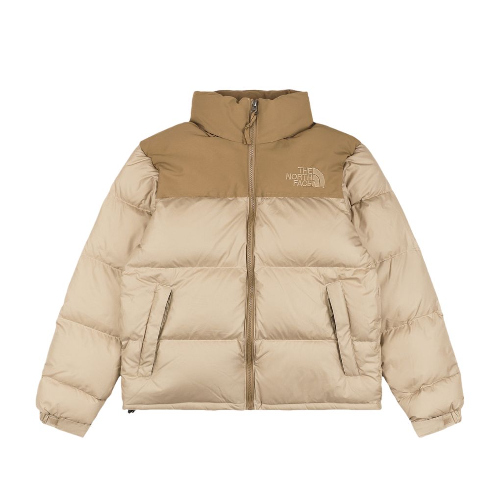 The North Face 1996 down jacket Wheat 40D nylon water repellent wind resistant puffer 350g down fill YKK zipper sizes XS-XXL