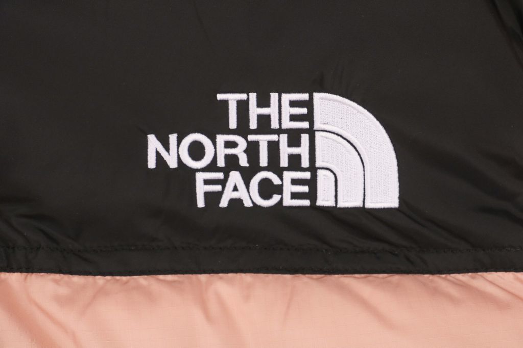 The North Face 1996 down jacket pink 40D nylon water repellent wind resistant puffer 350g down fill YKK zipper sizes XS-XXL
