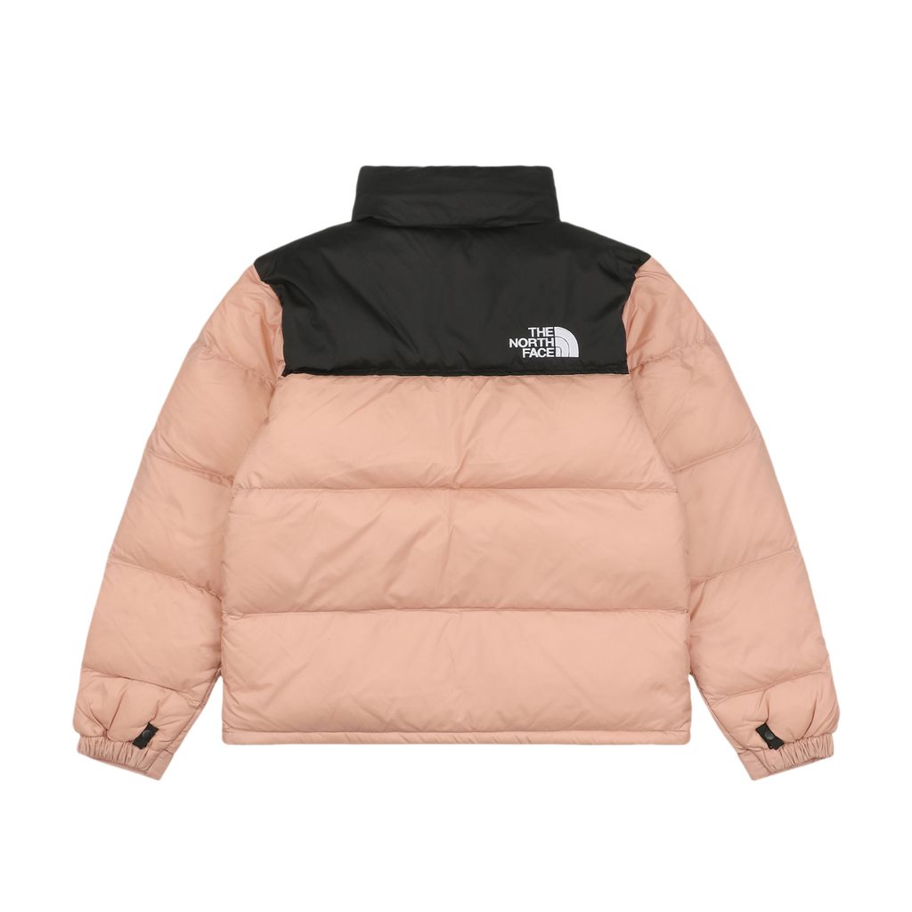 The North Face 1996 down jacket pink 40D nylon water repellent wind resistant puffer 350g down fill YKK zipper sizes XS-XXL