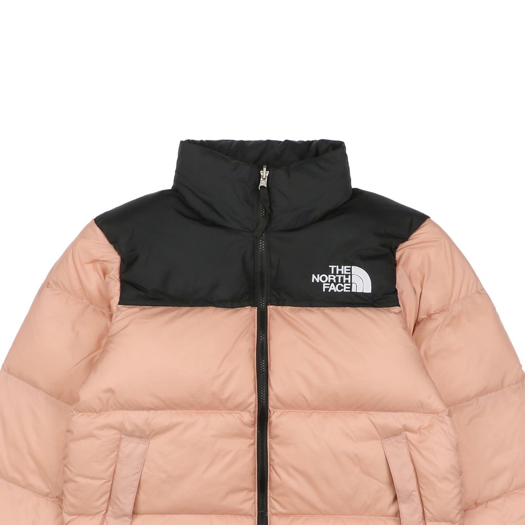 The North Face 1996 down jacket pink 40D nylon water repellent wind resistant puffer 350g down fill YKK zipper sizes XS-XXL