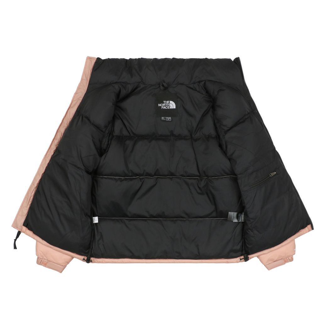 The North Face 1996 down jacket pink 40D nylon water repellent wind resistant puffer 350g down fill YKK zipper sizes XS-XXL