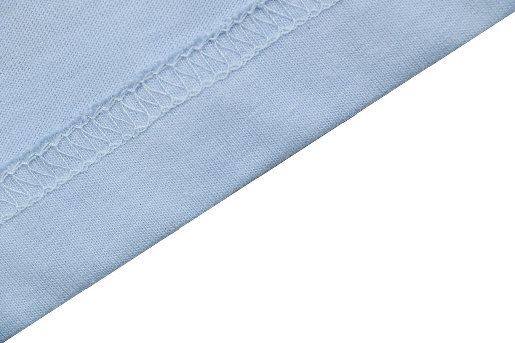 Chrome Hearts cross sleeve Sanskrit scroll print long sleeve T-shirt light blue 220g 100 percent cotton brushed finish high temperature ink relaxed unisex fit sizes S-L