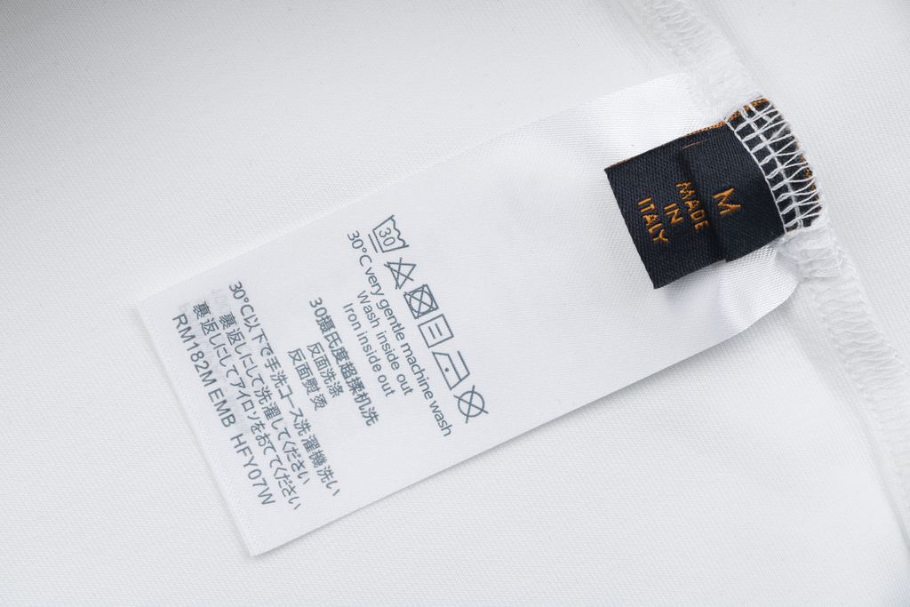 Louis Vuitton all over large Monogram crew neck sweatshirt white 400g combed cotton dimensional embroidery double washed relaxed fit sizes S-XL