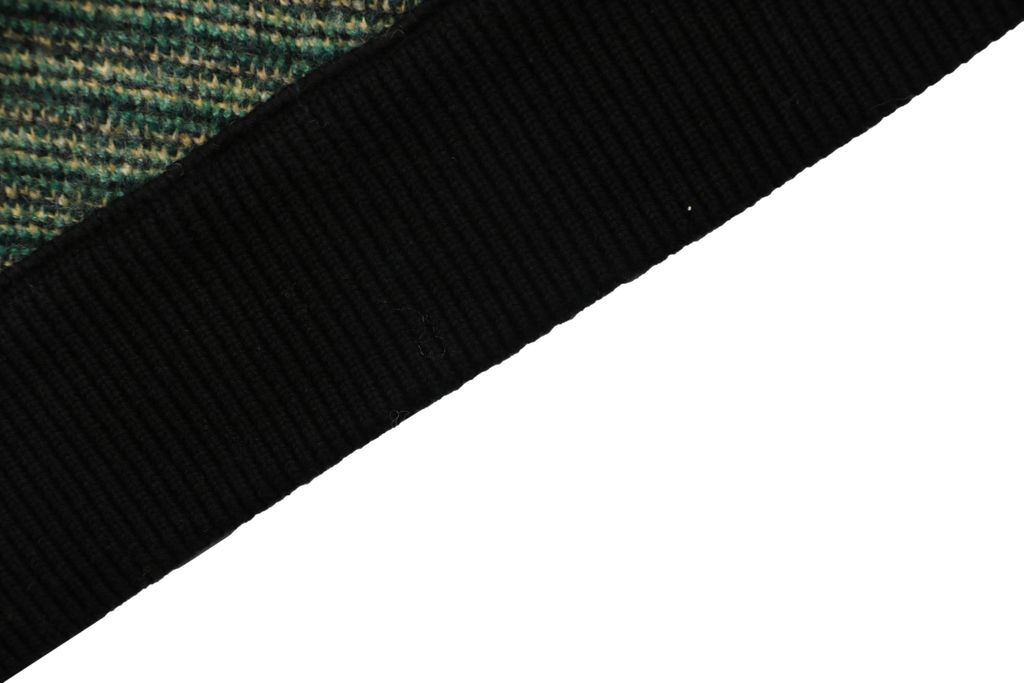Louis Vuitton forest landscape jacquard knit jacket mohair wool blend light grey heather deep green light green khaki dark grey mountain tree pattern sizes S-XL