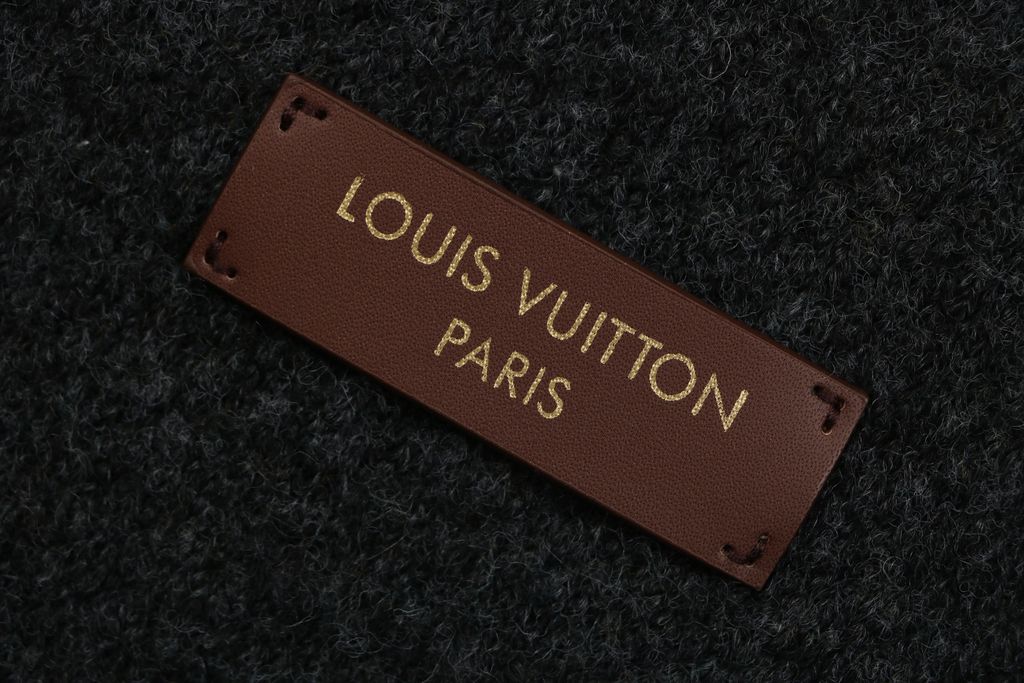 Louis Vuitton forest landscape jacquard knit jacket mohair wool blend light grey heather deep green light green khaki dark grey mountain tree pattern sizes S-XL