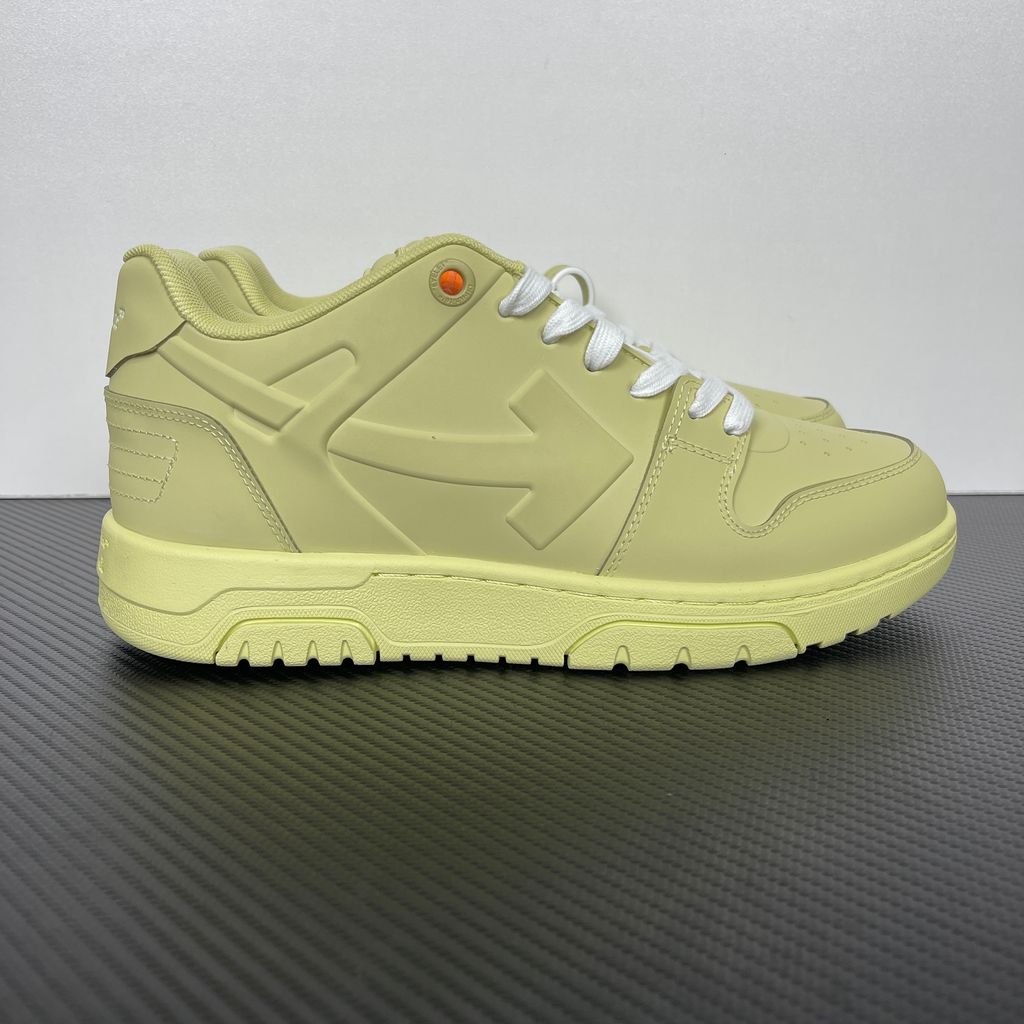 Off-White Out Of Office OMIA189S26MAT0017020 Yellow Sneakers