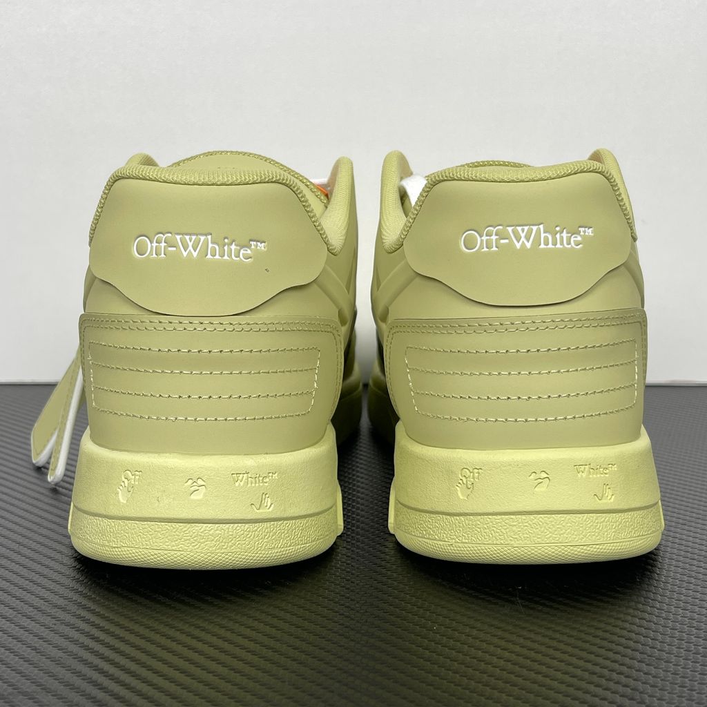 Off-White Out Of Office OMIA189S26MAT0017020 Yellow Sneakers