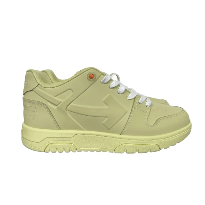 Off-White Out Of Office OMIA189S26MAT0017020 Yellow Sneakers