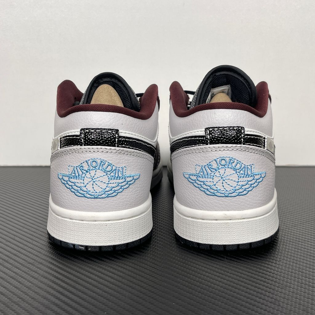 Air Jordan 1 Low IZ5846-101 Summit White Mystic Dates Shoes