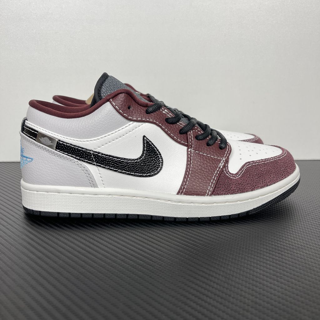 Air Jordan 1 Low IZ5846-101 Summit White Mystic Dates Shoes