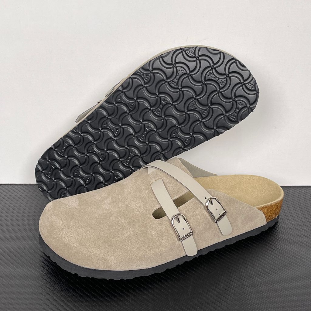 Birkenstock Blair 1032905 Taupe Suede Narrow Fit Clogs
