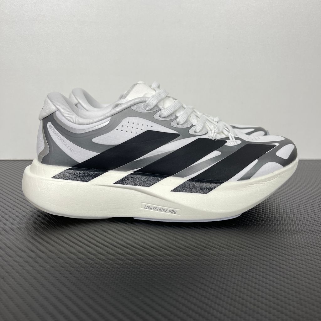 adidas Adizero EVO SL EXO KI4763 White Black Men's Shoes