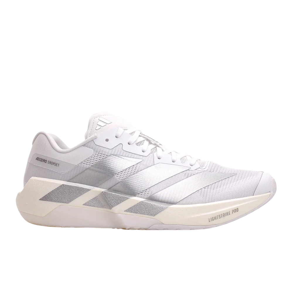 adidas Adizero Dropset Pro KK1555 White Silver Women's Shoes
