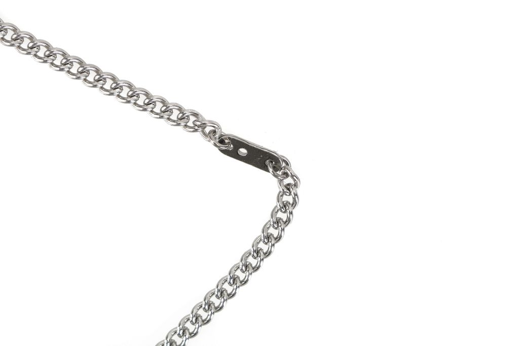 Louis Vuitton diamond Monogram letter necklace floral motif pendant silver plated white copper adjustable 50 55 60cm chain paper box packaging