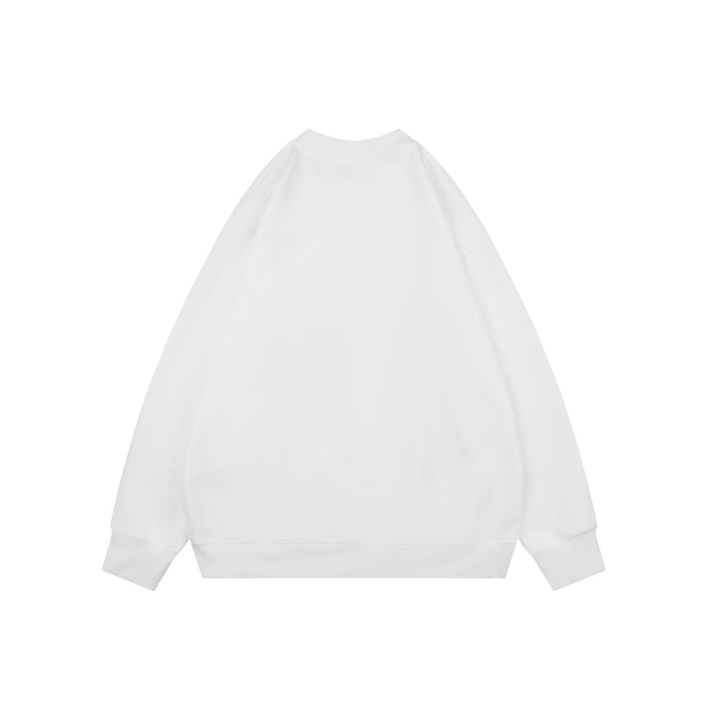 Gucci hand drawn Stitch inspired print crew neck sweatshirt 400g double ply French terry digital direct print relaxed fit sizes XS-L