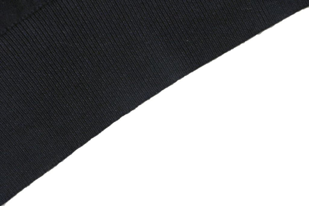 Zegna three button Polo knit sweater combed cotton yarn German machine jacquard dimensional seam stitching garment washed soft finish sizes 48 50 52 54