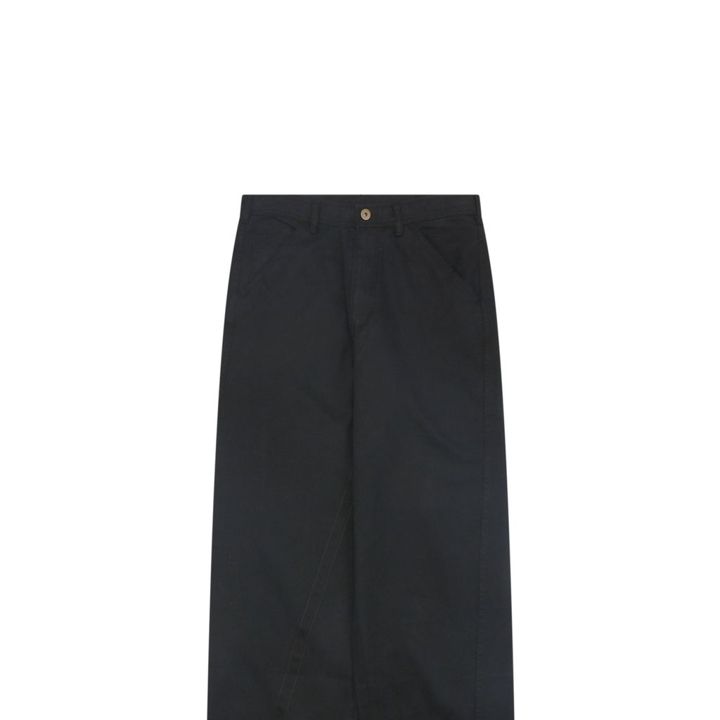Maison Margiela four stitch trousers hand sewn back detail fully bound interior seams precision side topstitching custom finishing sizes S-XL