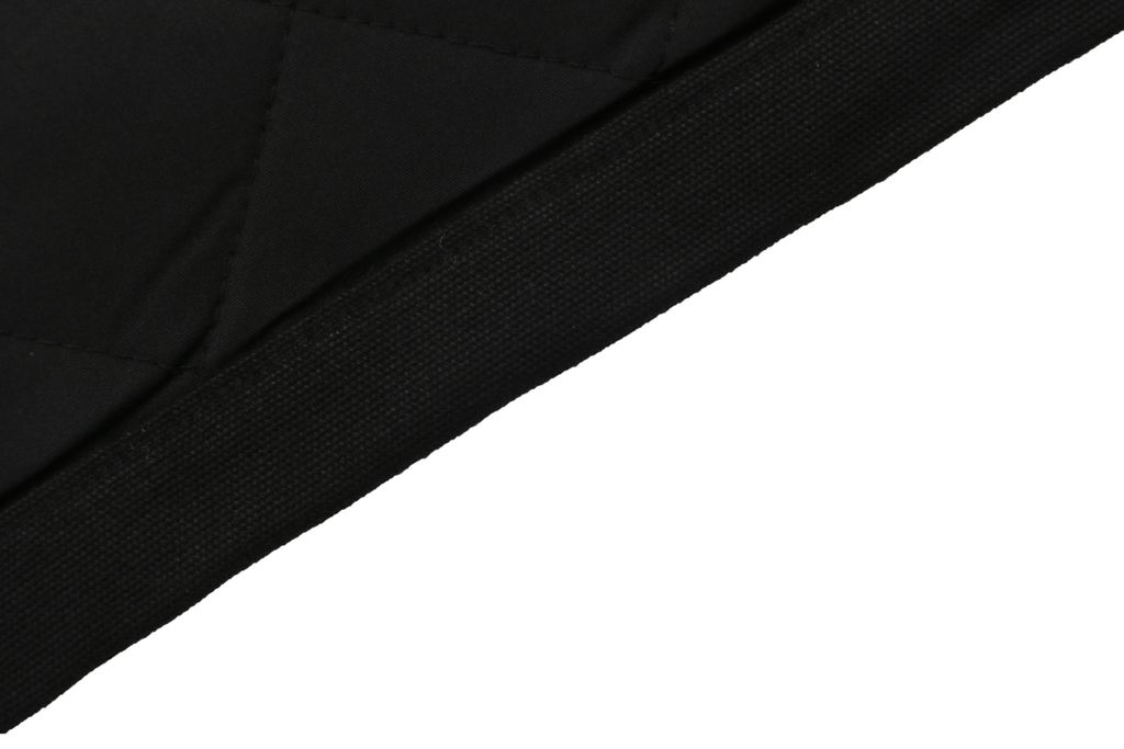 Stussy four pocket tonal jacquard embroidered work jacket black structured fabric chest letter logo relaxed drop shoulder unisex utility outerwear sizes S-XL