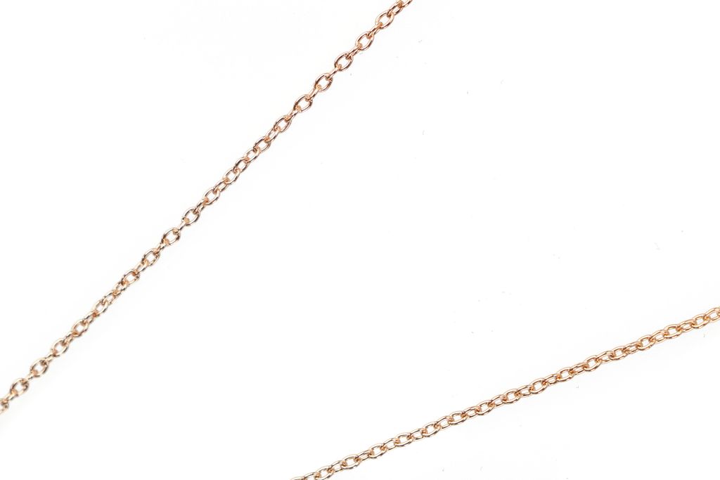 Louis Vuitton Pink Monogram letter charm necklace lucky symbol pendant silver plated white copper vintage silver tone adjustable 50 55 60cm