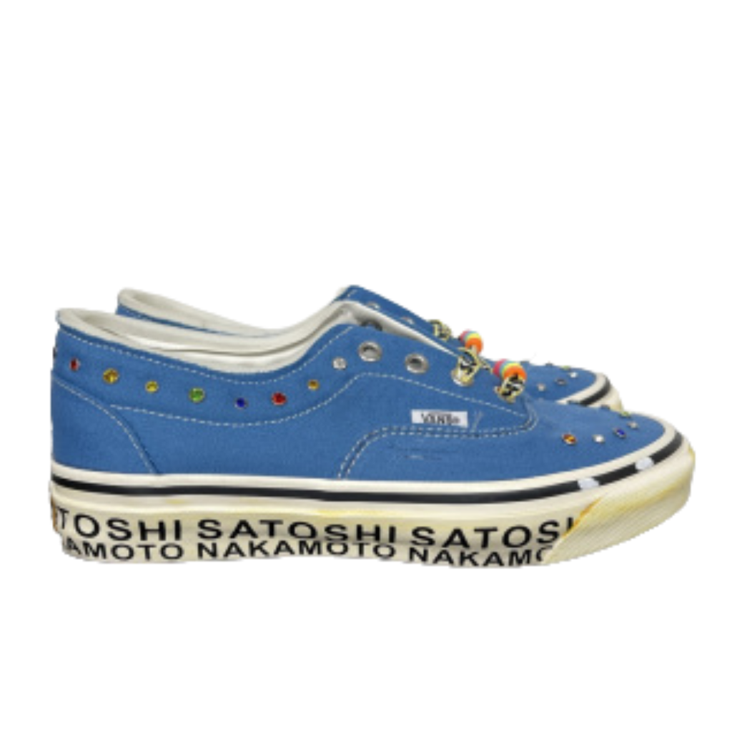 Vans x Satoshi Nakamoto Era 95 Gems Satoshi STV Navy