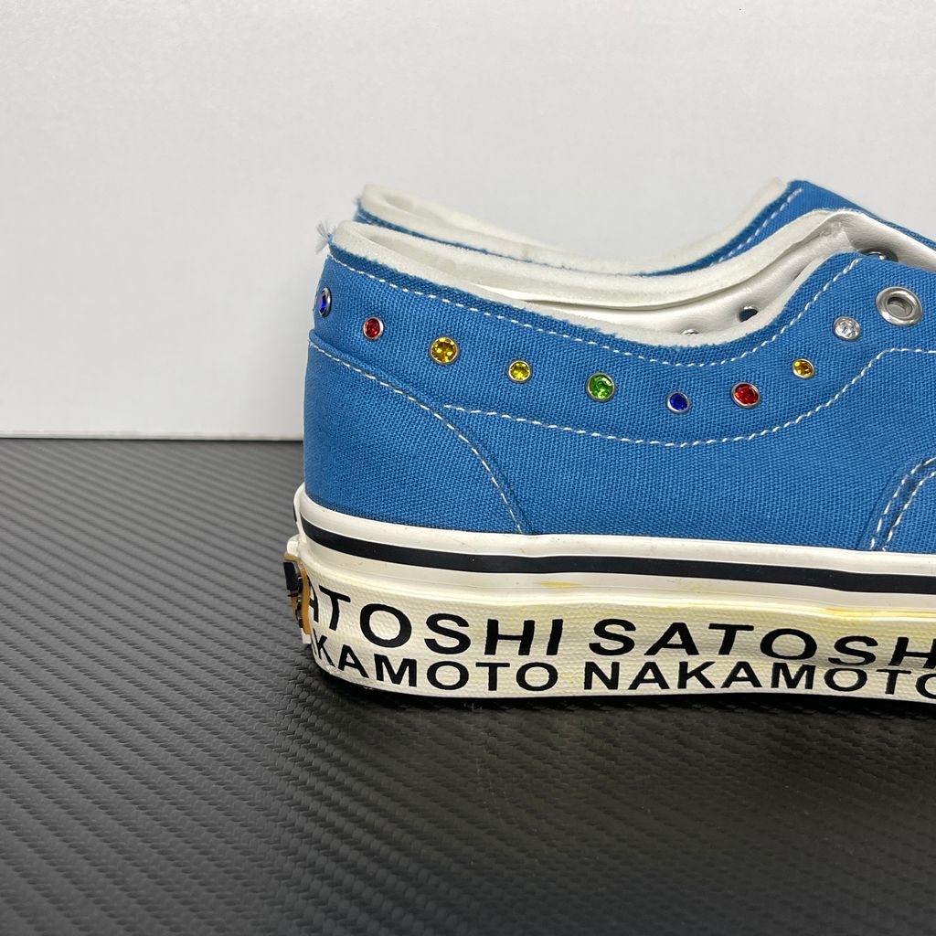 Vans x Satoshi Nakamoto Era 95 Gems Satoshi STV Navy