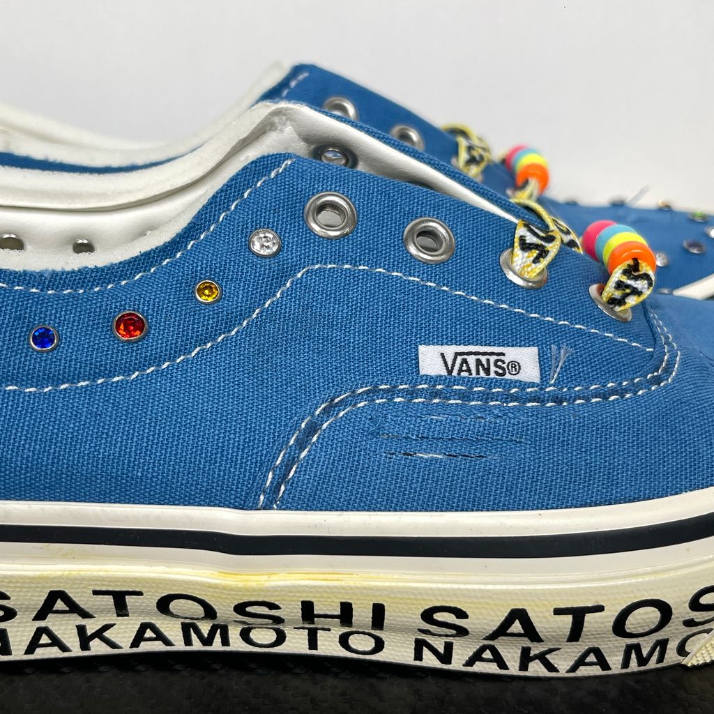 Vans x Satoshi Nakamoto Era 95 Gems Satoshi STV Navy