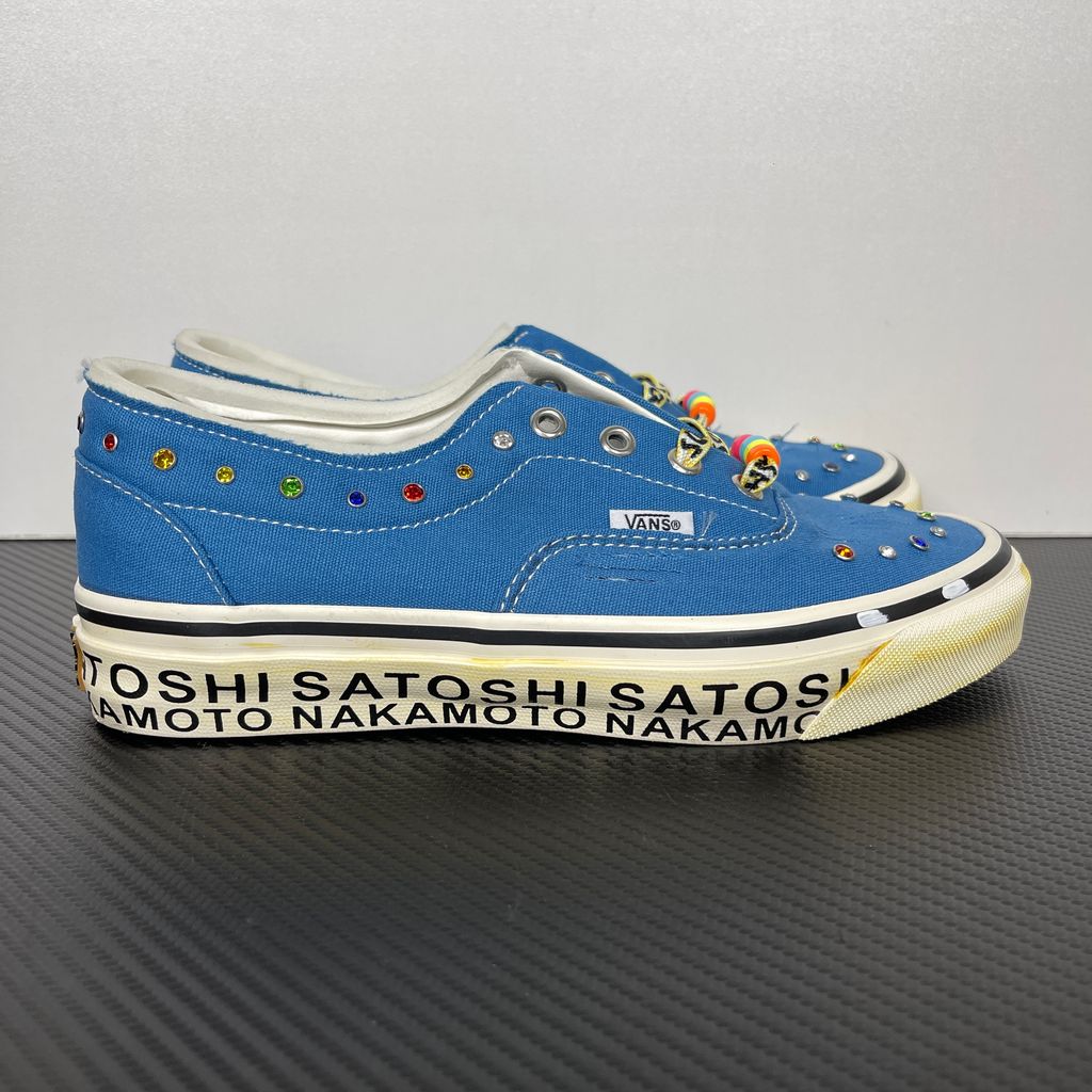 Vans x Satoshi Nakamoto Era 95 Gems Satoshi STV Navy