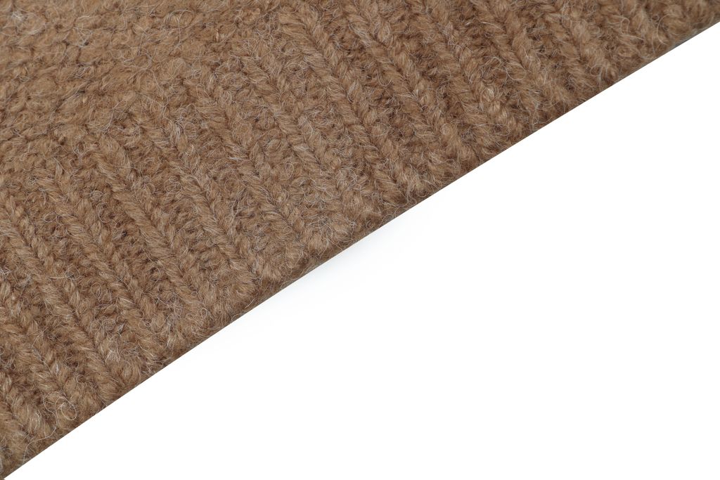 Louis Vuitton right side Monogram letter crew neck cardigan khaki blended knit seamless style computerized flat knit rolled edge relaxed fit sizes S-XL