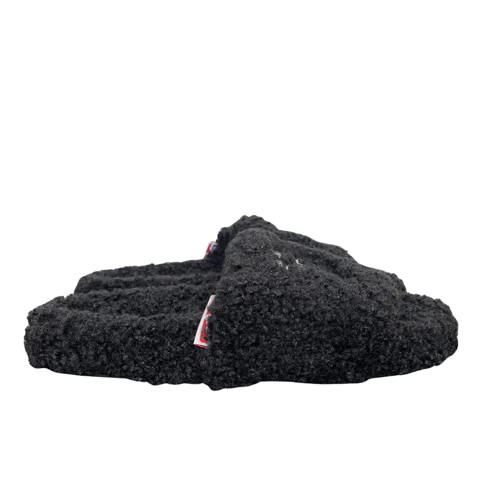 Balenciaga Furry Slide 654261 W2DO1 1096 Black Sandals