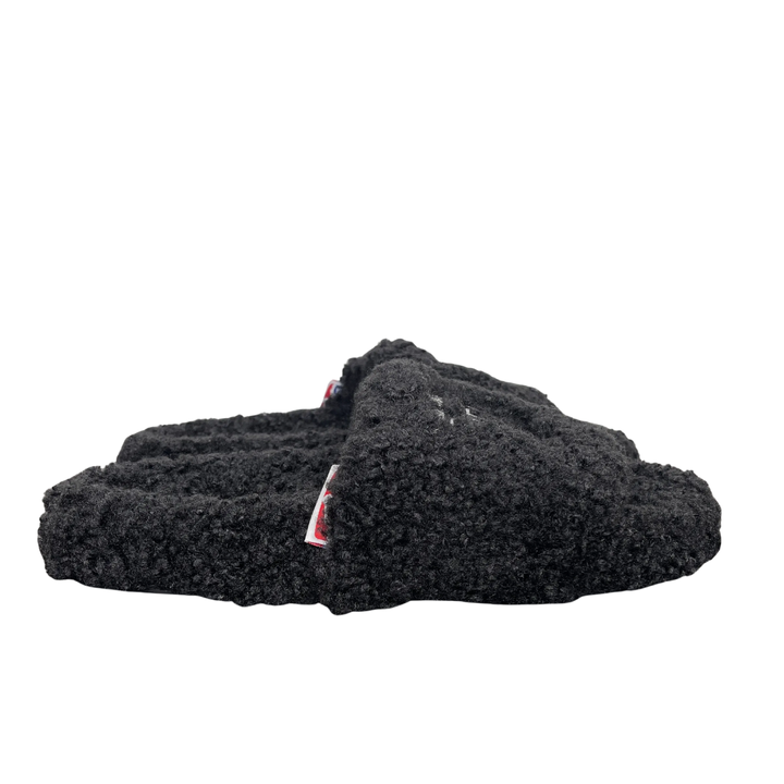 Balenciaga Furry Slide 654261 W2DO1 1096 Black Sandals
