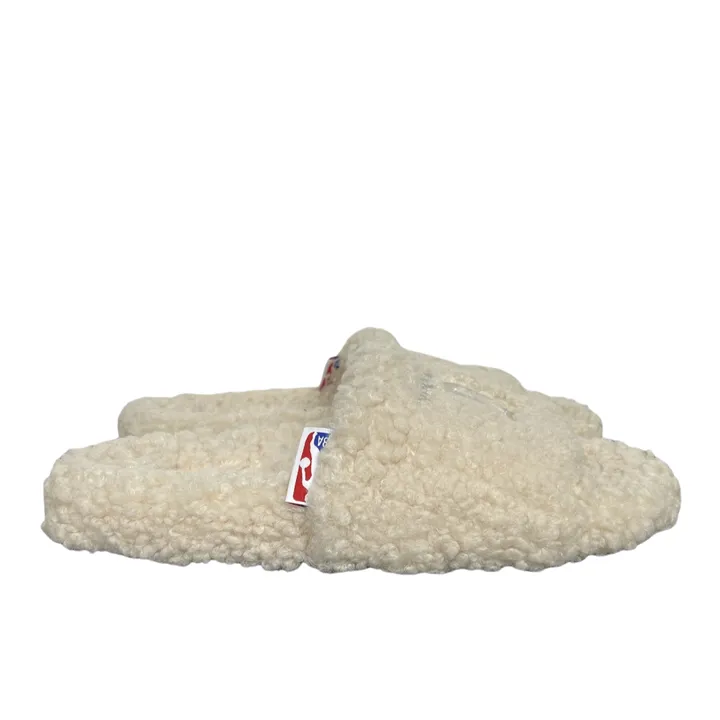 Balenciaga Furry Slide 654261 W2DO1 9796 Beige Sandals